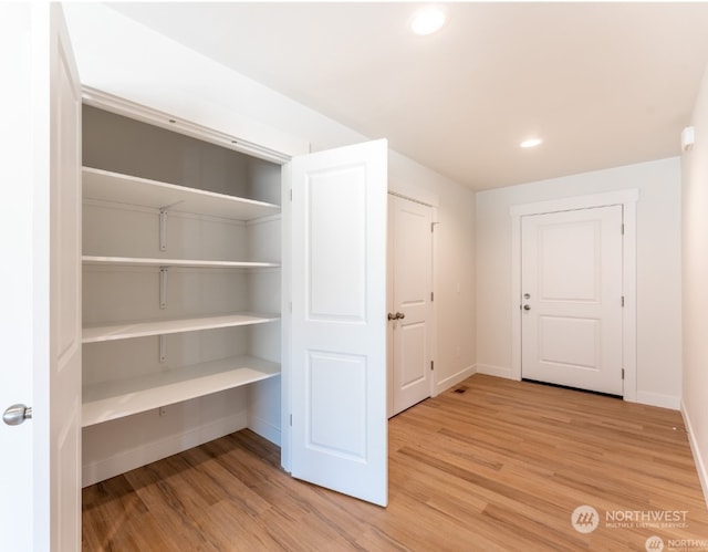 view of closet