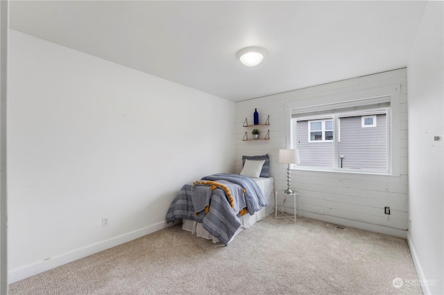 unfurnished bedroom featuring carpet