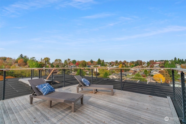 view of deck