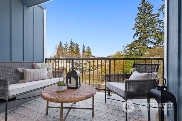 balcony with outdoor lounge area