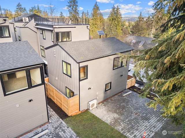 view of rear view of house