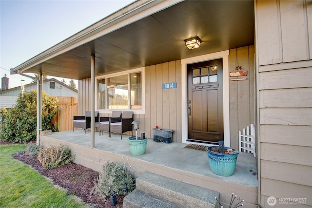 view of entrance to property