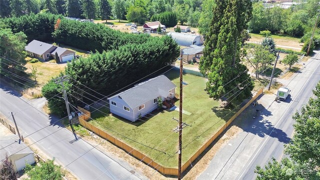 drone / aerial view