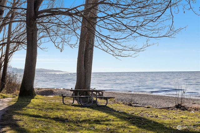 property view of water