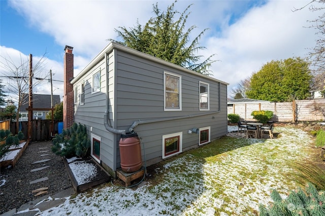 view of rear view of house