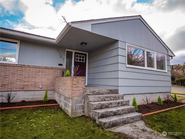 view of front of house