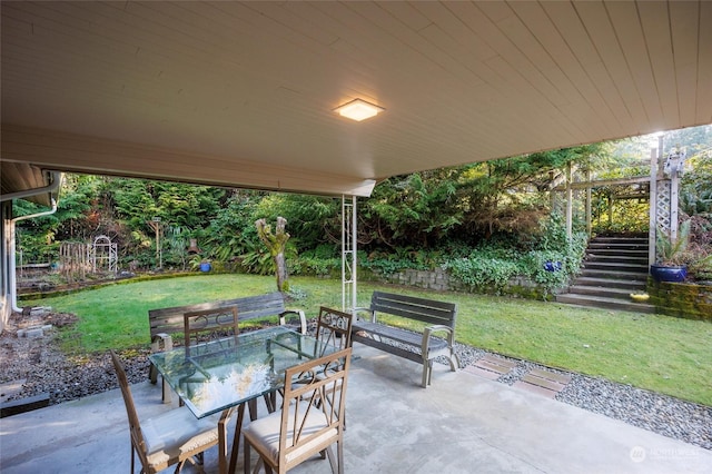 view of patio / terrace