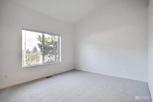 empty room featuring carpet