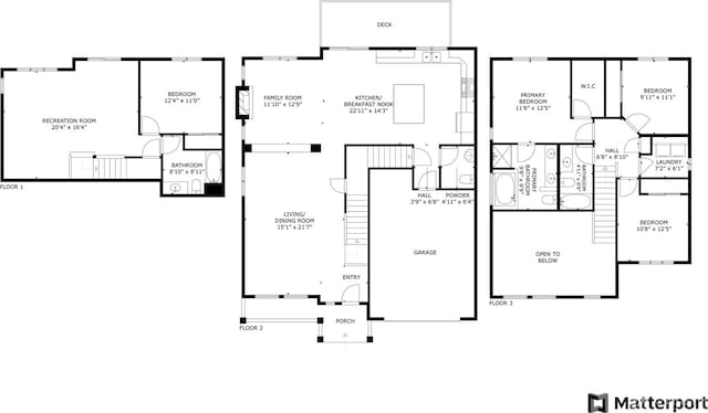 20411 90th Pl S, Kent, WA 98031 - plan