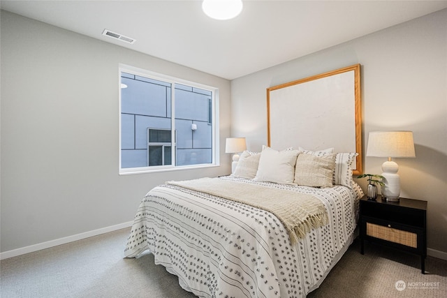 bedroom featuring carpet flooring