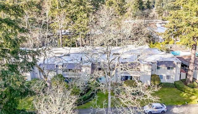 drone / aerial view