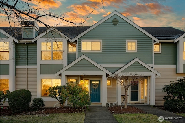 view of front of house