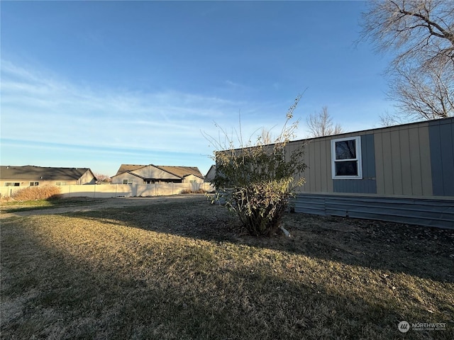 exterior space featuring a lawn