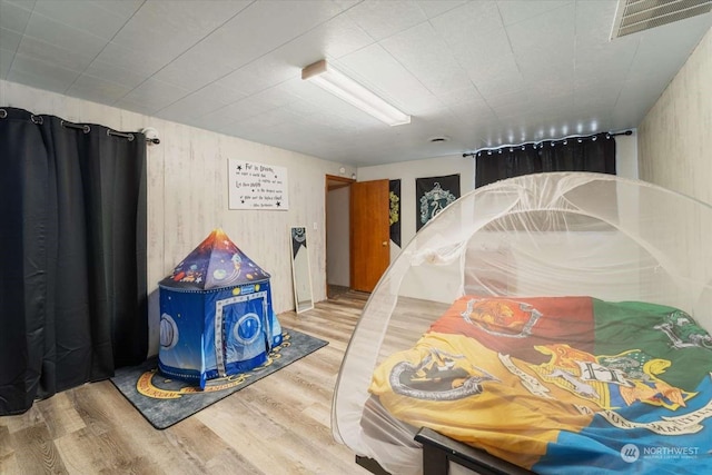 interior space featuring hardwood / wood-style flooring