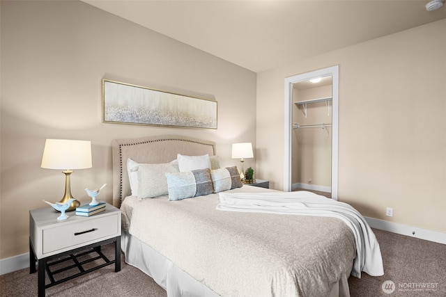 1026 N 41st Pl, Renton, WA 98056 - carpeted bedroom featuring baseboards, a spacious closet, and a closet