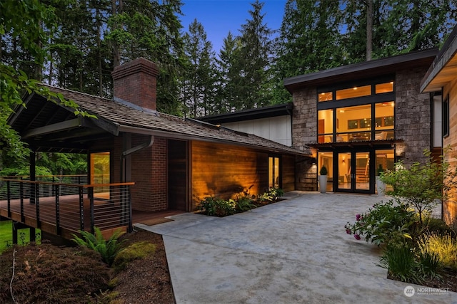 view of front of house