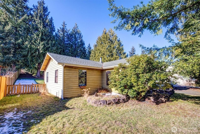 17017 10th Ave NE, Shoreline, WA 98155 - view of front of house featuring a front yard and fence