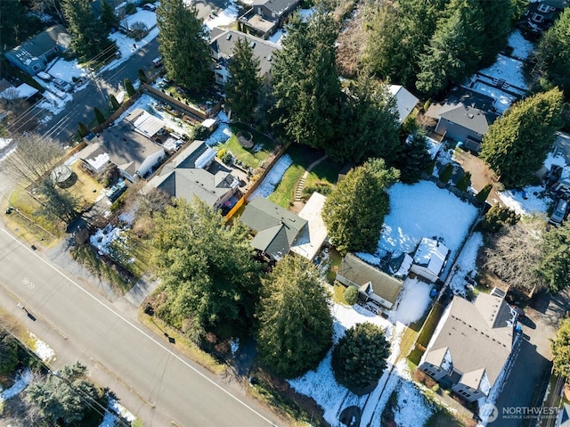 17017 10th Ave NE, Shoreline, WA 98155 - drone / aerial view with a residential view