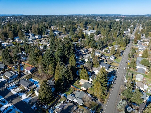 17017 10th Ave NE, Shoreline, WA 98155 - bird's eye view featuring a forest view