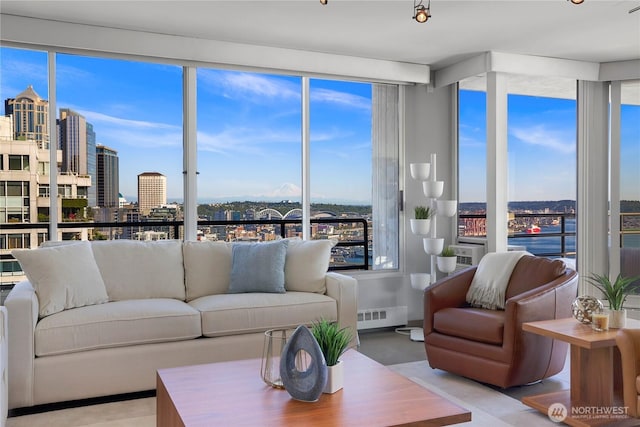 view of living room