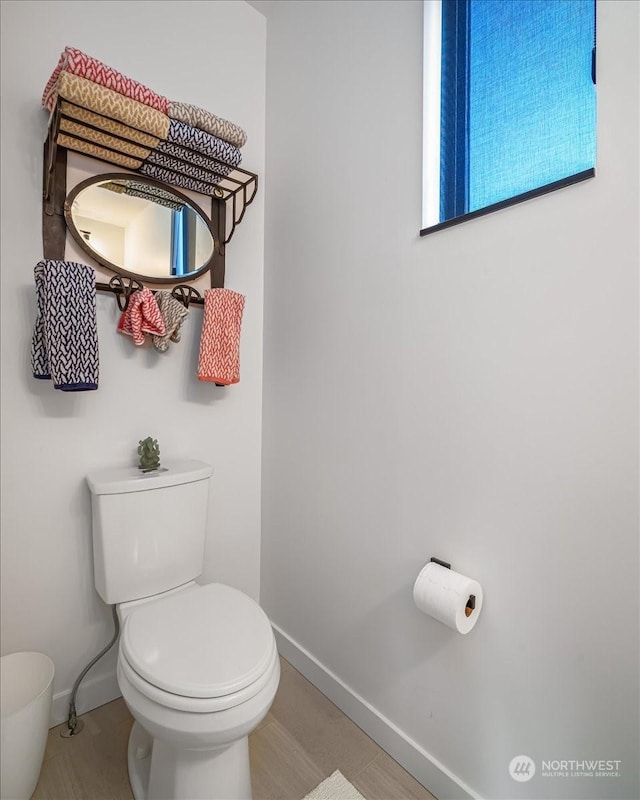 bathroom with toilet