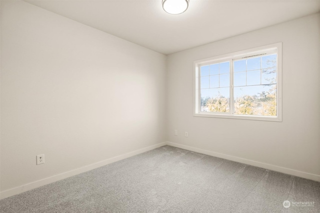 unfurnished room featuring carpet floors