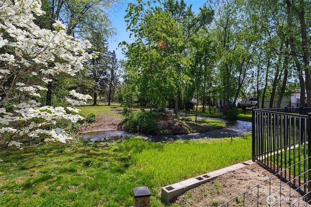 exterior space with fence
