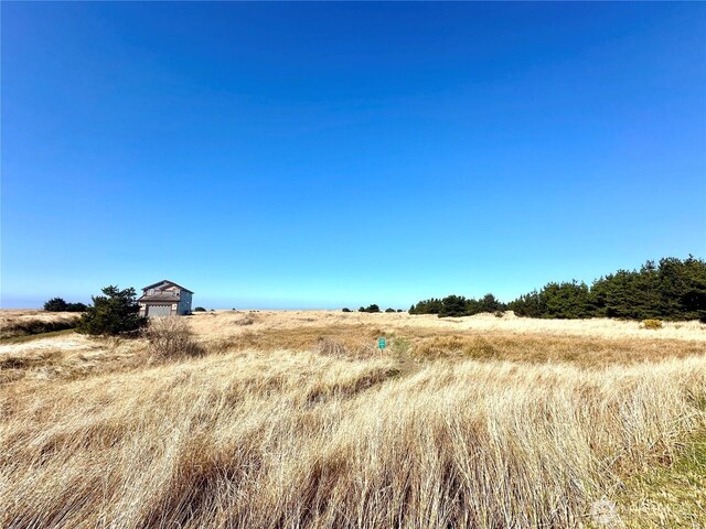 view of landscape featuring a rural view