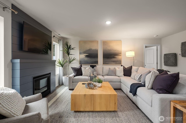 288 Wind River Ct, Chehalis, WA 98532 - living room with a fireplace
