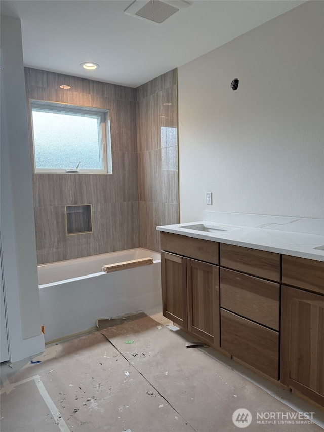 3910 W 3rd St, Anacortes, WA 98221 - bathroom featuring vanity