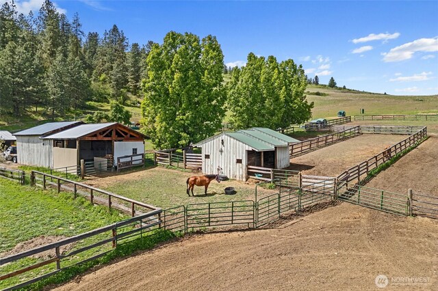1427 N Chapin Rd, Evans, WA 99126 - exterior space featuring agricultural land