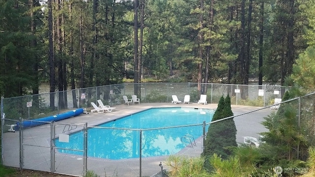 view of pool