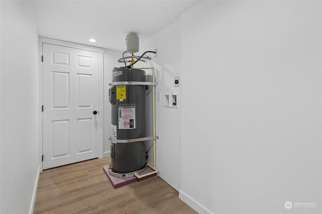 utilities with strapped water heater