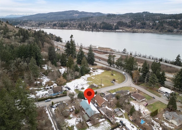 2561 Anderson Hill Rd SW, Port Orchard, WA 98367 - bird's eye view featuring a water and mountain view