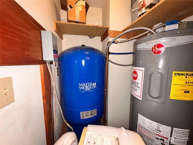 utilities with electric water heater