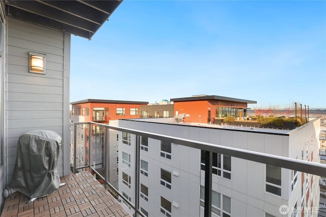 balcony with grilling area