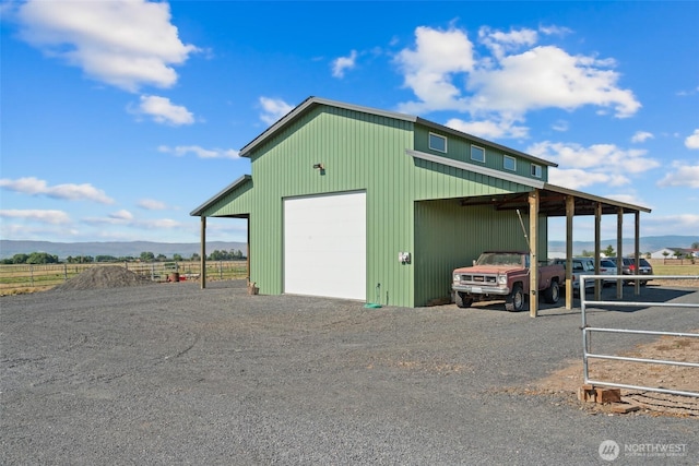 view of outbuilding featuring an outdoor structure