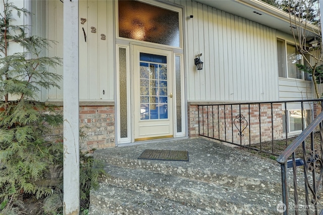 view of property entrance