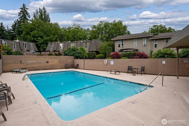 220 SW 200th St Unit 186, Normandy Park, WA 98166 - community pool featuring a patio area