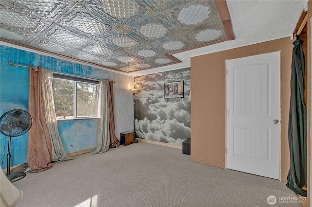 28622 SE 434th St, Enumclaw, WA 98022 - carpeted spare room with ornamental molding