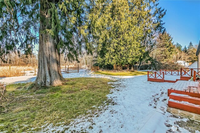 28622 SE 434th St, Enumclaw, WA 98022 - view of yard layered in snow