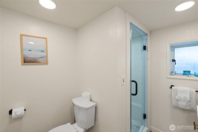 1508 Hoquiam Ln S, Westport, WA 98595 - bathroom featuring walk in shower and toilet