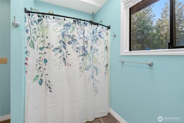 bathroom featuring tile patterned floors