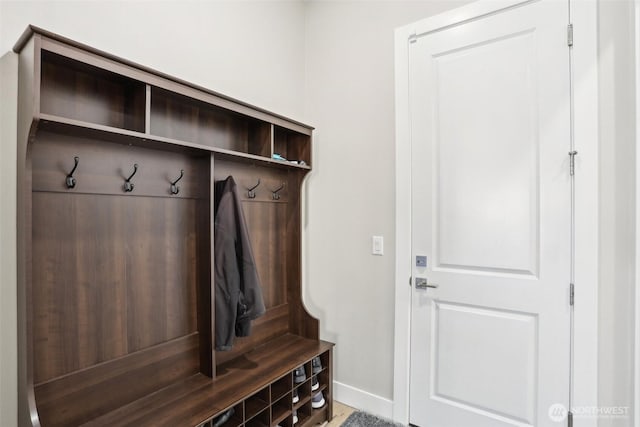 view of mudroom