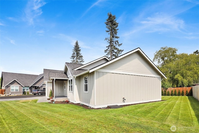 104 Sable Dr, Everson, WA 98247 - view of home's exterior featuring board and batten siding and roof with shingles
