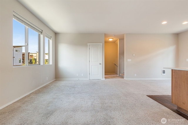 empty room featuring carpet