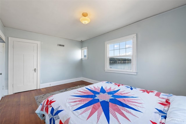 4412 Dyes Inlet Rd NW, Bremerton, WA 98312 - bedroom featuring dark hardwood / wood-style flooring