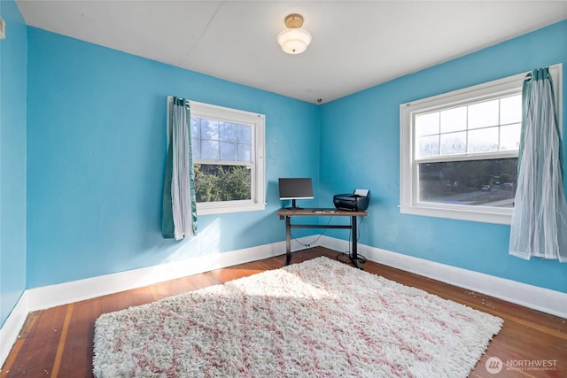 4412 Dyes Inlet Rd NW, Bremerton, WA 98312 - interior space with dark hardwood / wood-style flooring