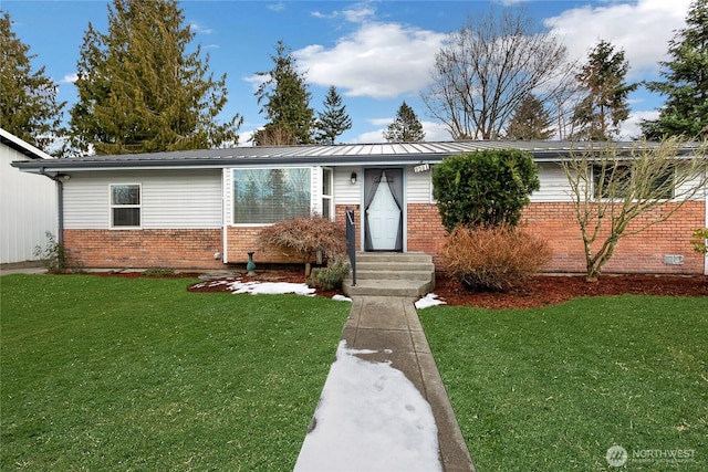 9901 S 232nd St, Kent, WA 98031 - ranch-style house with a front yard