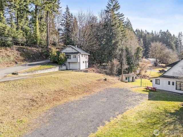 view of road